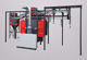 Continuous feed spinner hanger blast machine RHBD 17/22-T