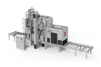Picture for category AGTOS Roller conveyor blast machine