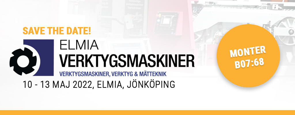 Elmia Verktygsmaskiner 2022, Elmia 2022, Begner Elmia, Begner Machine Tools 2022, Begner mässa 2022