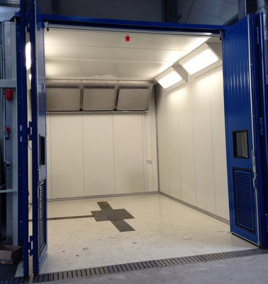 Cleaning booths, SLF Cleaning Booths, Painting, Cleaning, SLF Blastrooms, SLF Blasting Systems, SLF Sweden, Pre-treatment systems