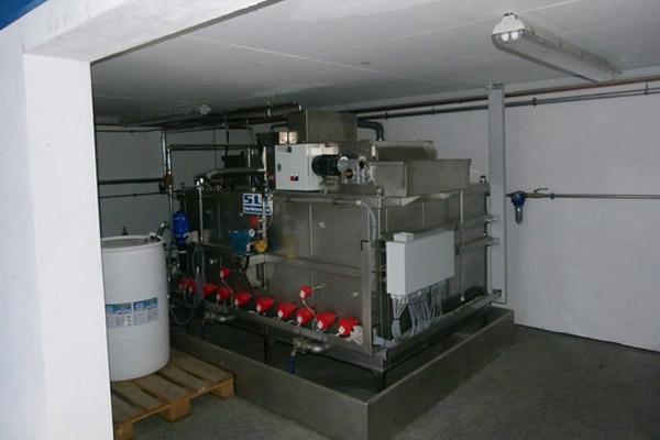 SLF Rengöringsprocesser, processvattenreningssystem, SLF Blasting Systems, SLF Sverige