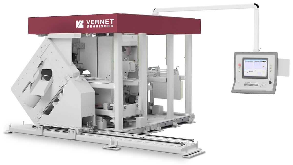 Vernet Behringer MAPS profile punch-shear line